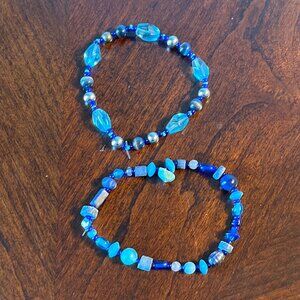 Handmade Bracelet Bundle - Blue